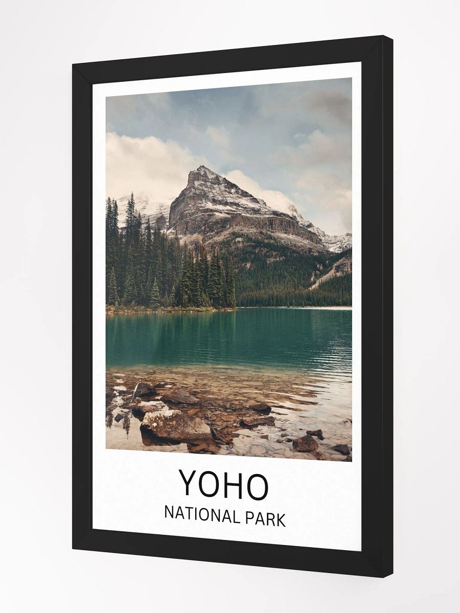 Yoho National Park Serenity Matte Framed Poster product image (4)