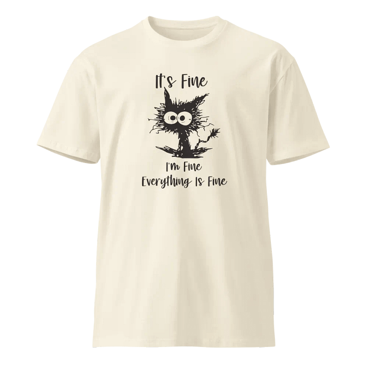 Stressed Out Cat Coffee T-Shirt product image (1)