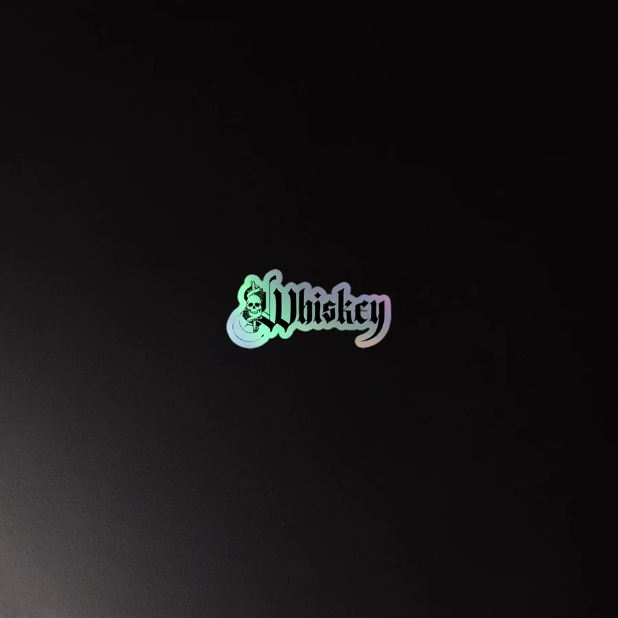 whiskey shiny sticker product image (4)