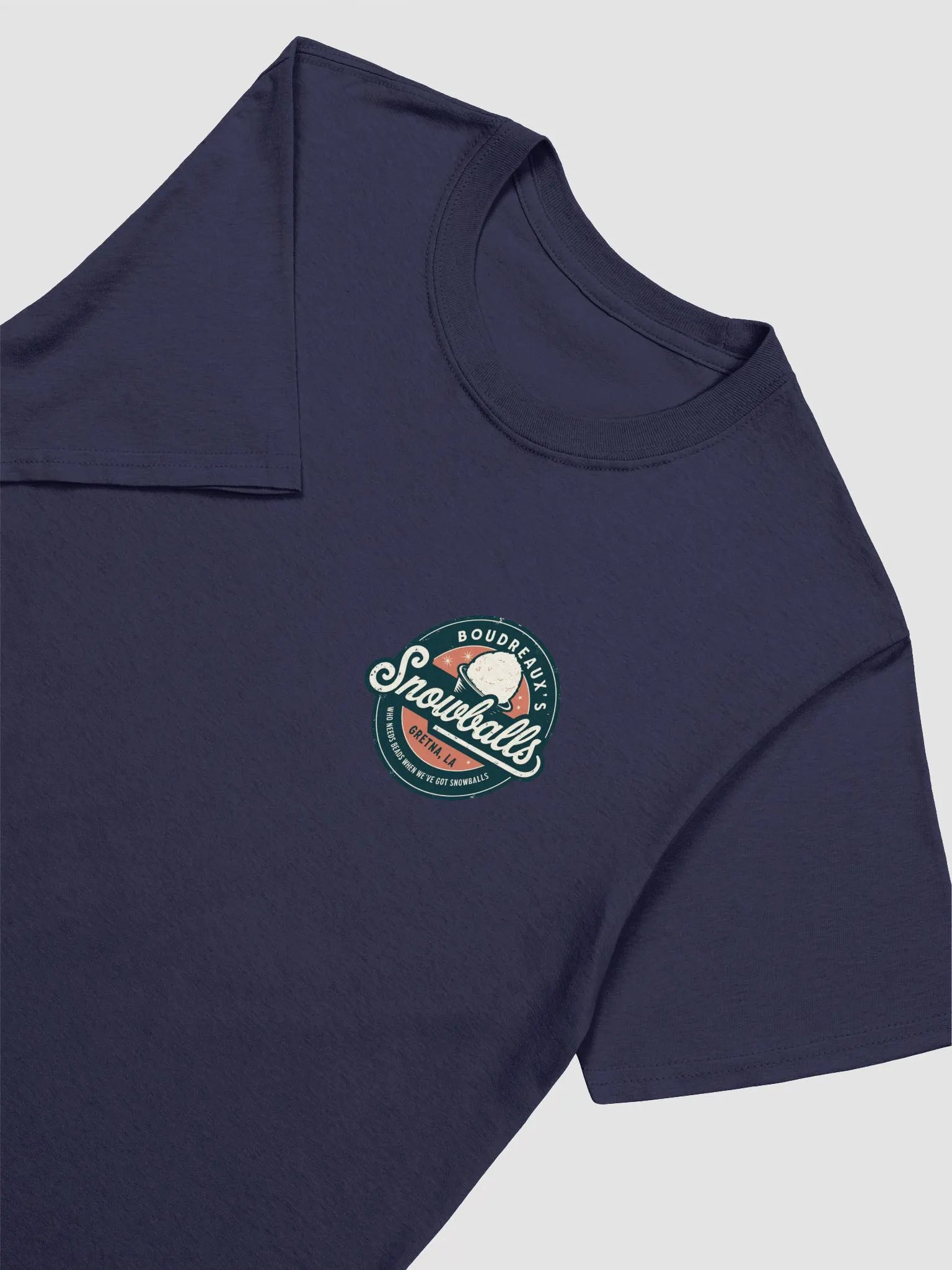 Boudreaux's Snowballs Logo T-Shirt product image (27)