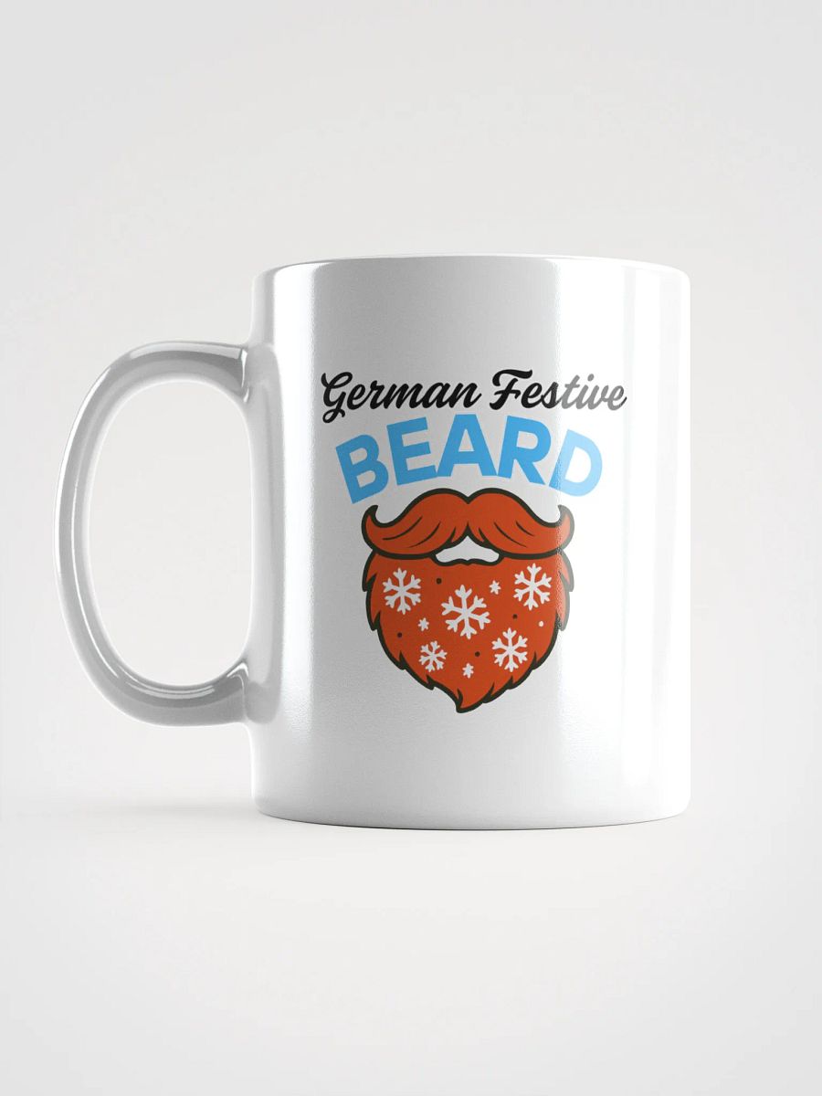German Festive Beard White Mug product image (3)