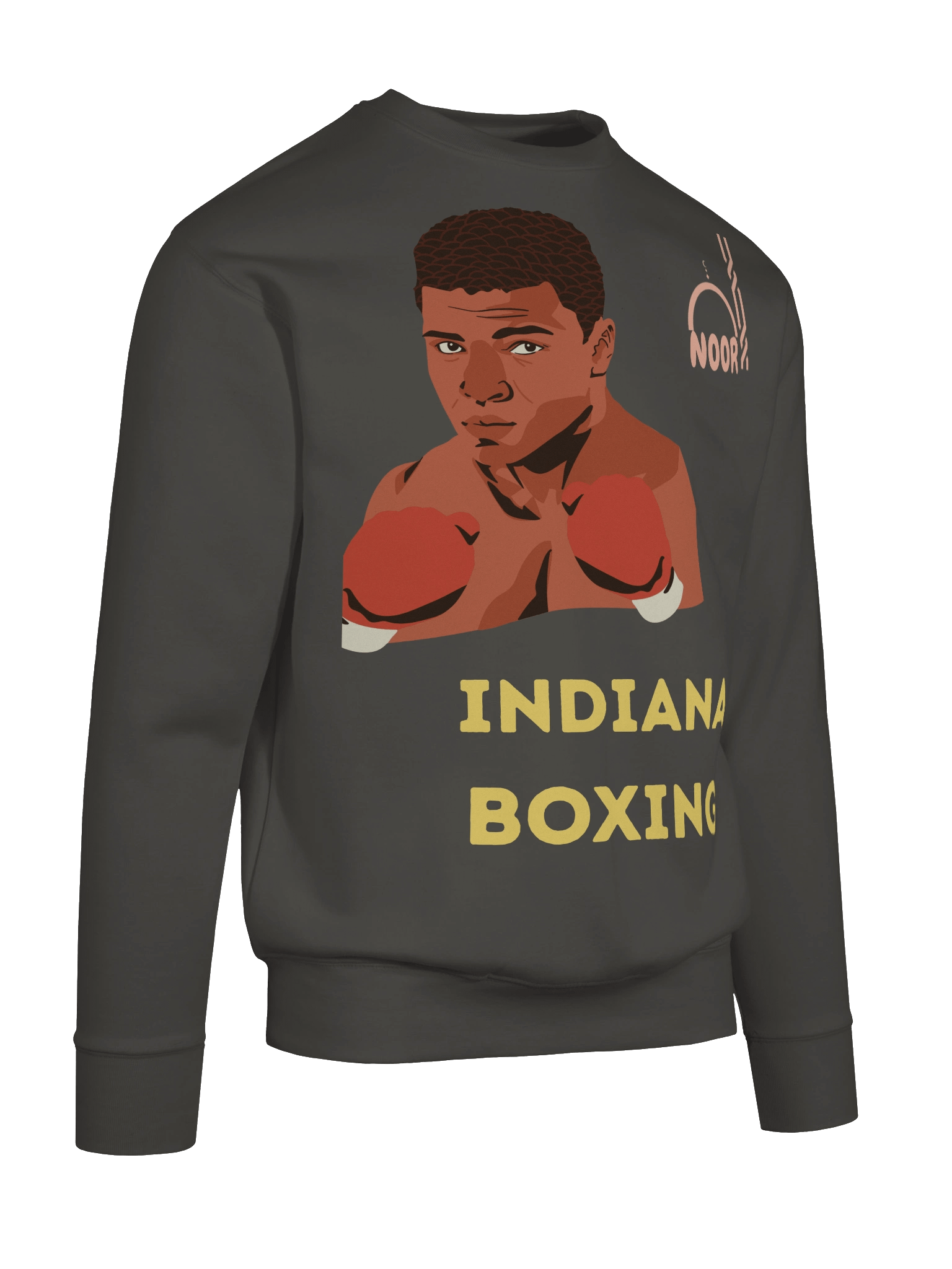 Noor Indiana Boxing Premium Cotton Sweatshirt product image (58)