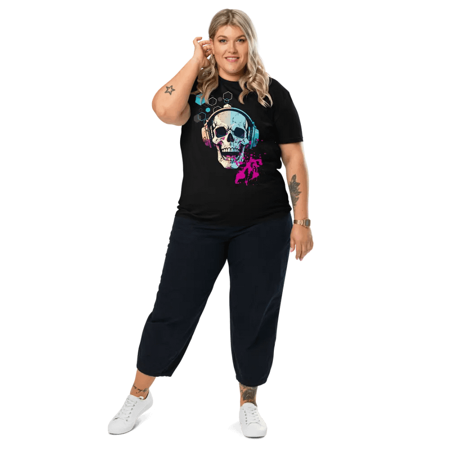 Groove Reaper Skull Organic Tee product image (6)