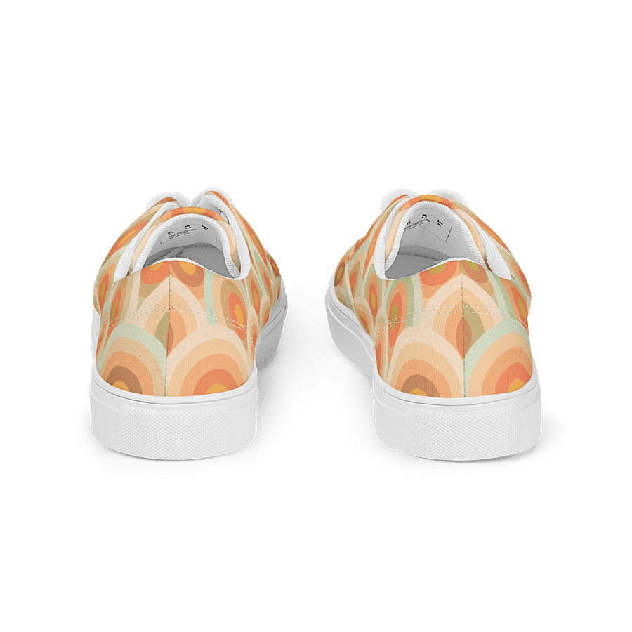 Retro Scallop Style Women's Lace-Up Shoes product image (4)