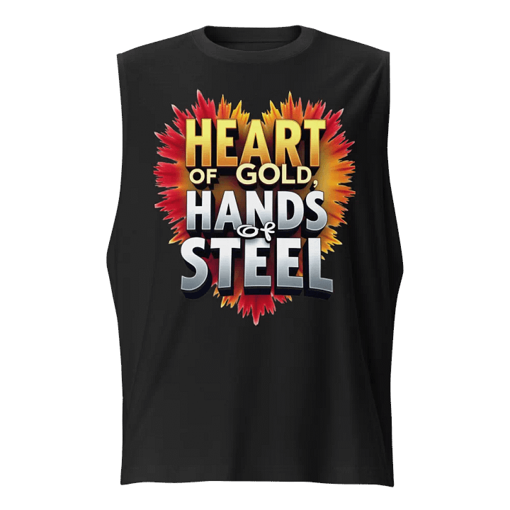 Heart of Gold Muscle Tank product image (1)