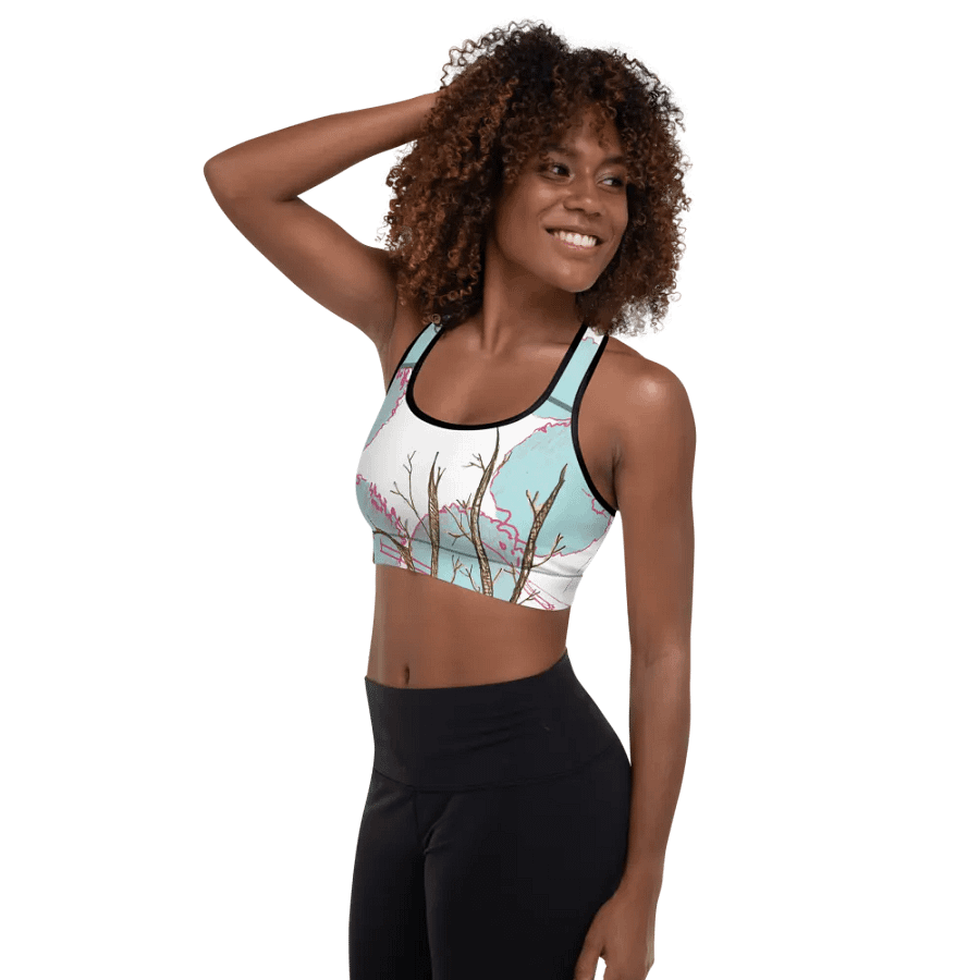 Ultra's Architecture Drawings Sports Bra product image (5)