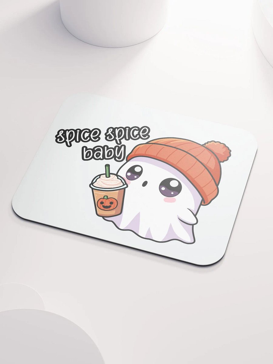 Spooky Spice Ghost Mouse Pad product image (3)