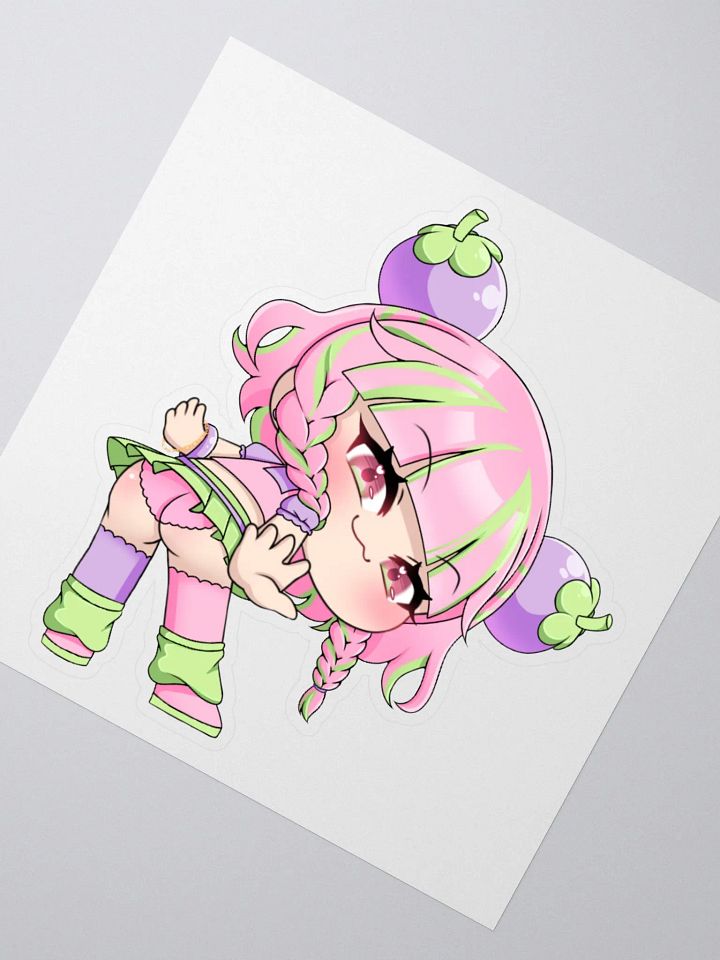Mangosteen Bootie Sticker (3x3