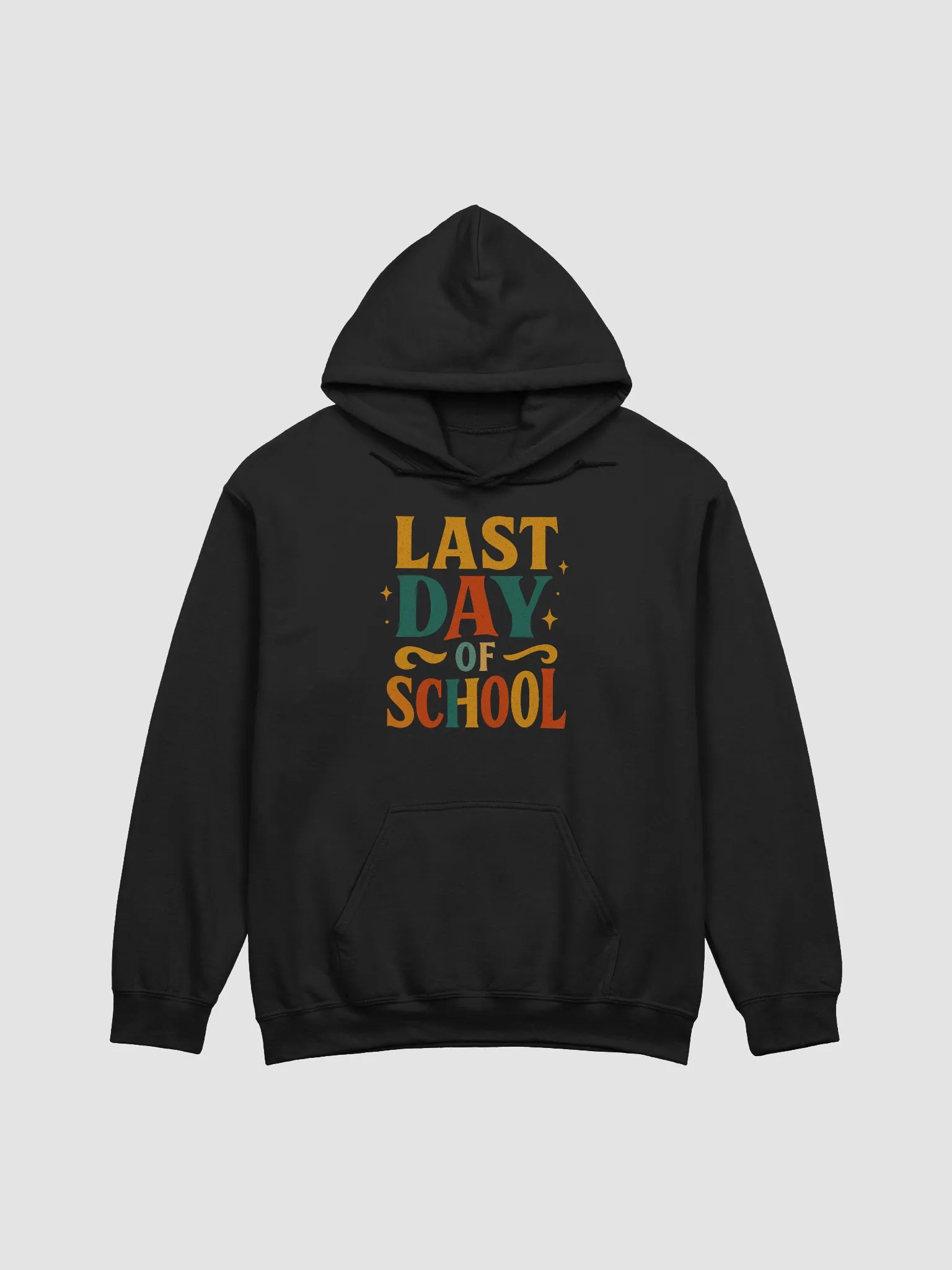 Last Day of School Hoodie – Vintage Bold Teacher Pullover product image (5)