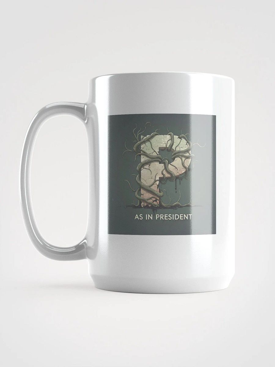 P as in president mug product image (1)