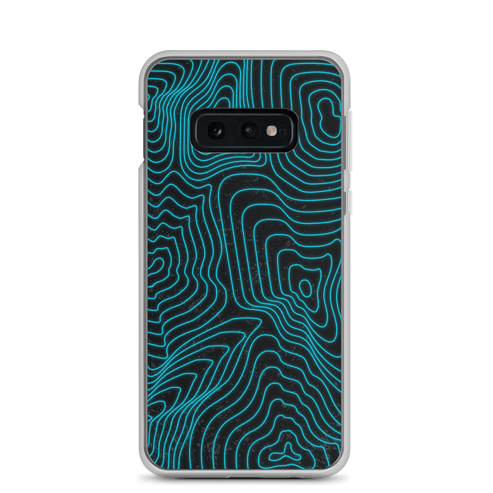 Neon Topographic Clear Case for Samsung® product image (3)