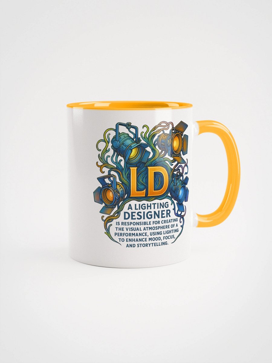 Theatrically Jerry: "LD (Light Designer) Organic Series" Mug product image (9)
