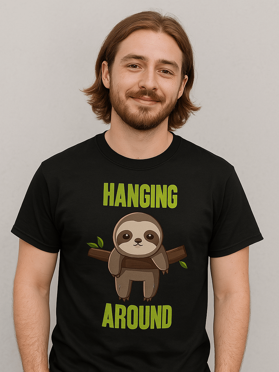 Hanging Around Sloth T-Shirt product image (3)