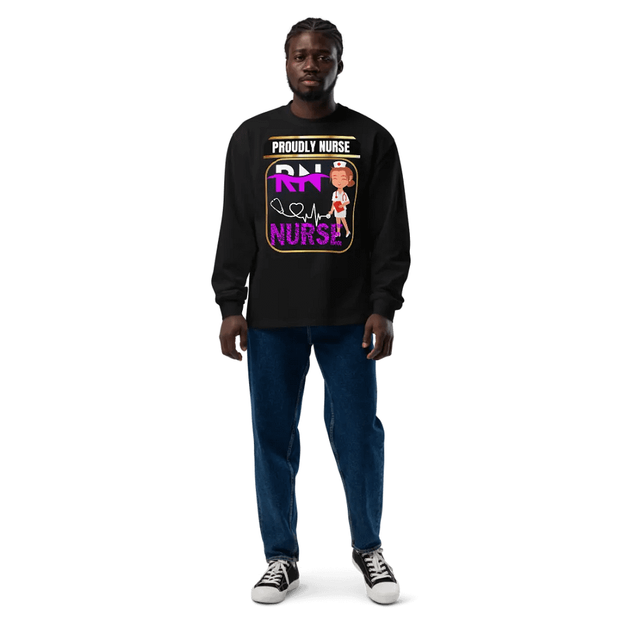 RN Appreciation Graphic Long Sleeve Shirt product image (14)