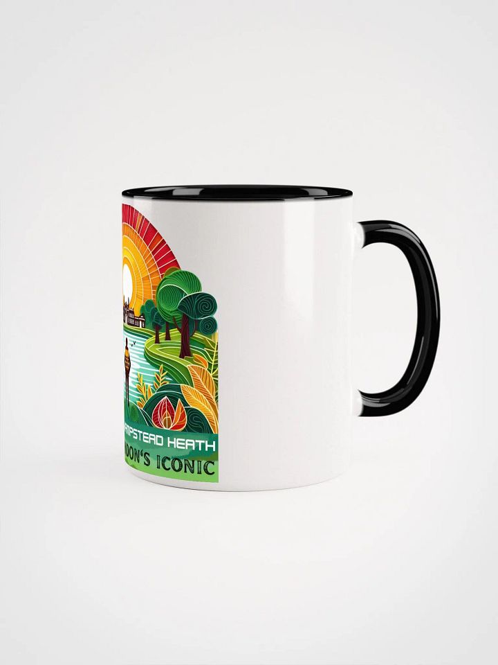 Hampstead Heath Retro Travel Poster Ceramic Mug product image (1)