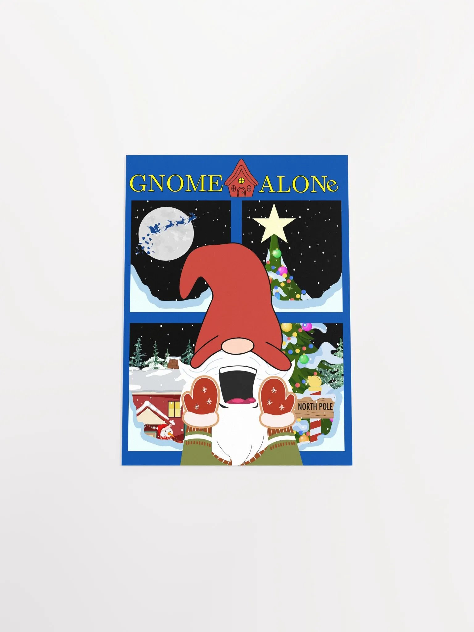 GNOME ALONE - POSTER product image (4)