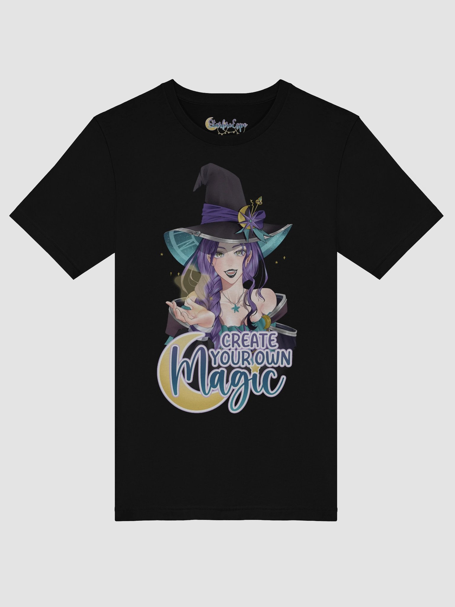 "Create Your Own Magic" Moon Witch Starfire T-Shirt product image (5)
