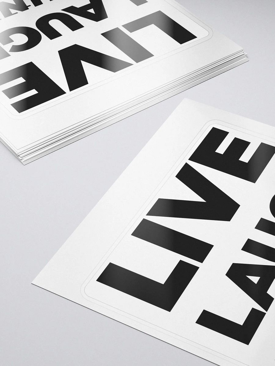 Live Laugh LAUNCH - sticker product image (5)