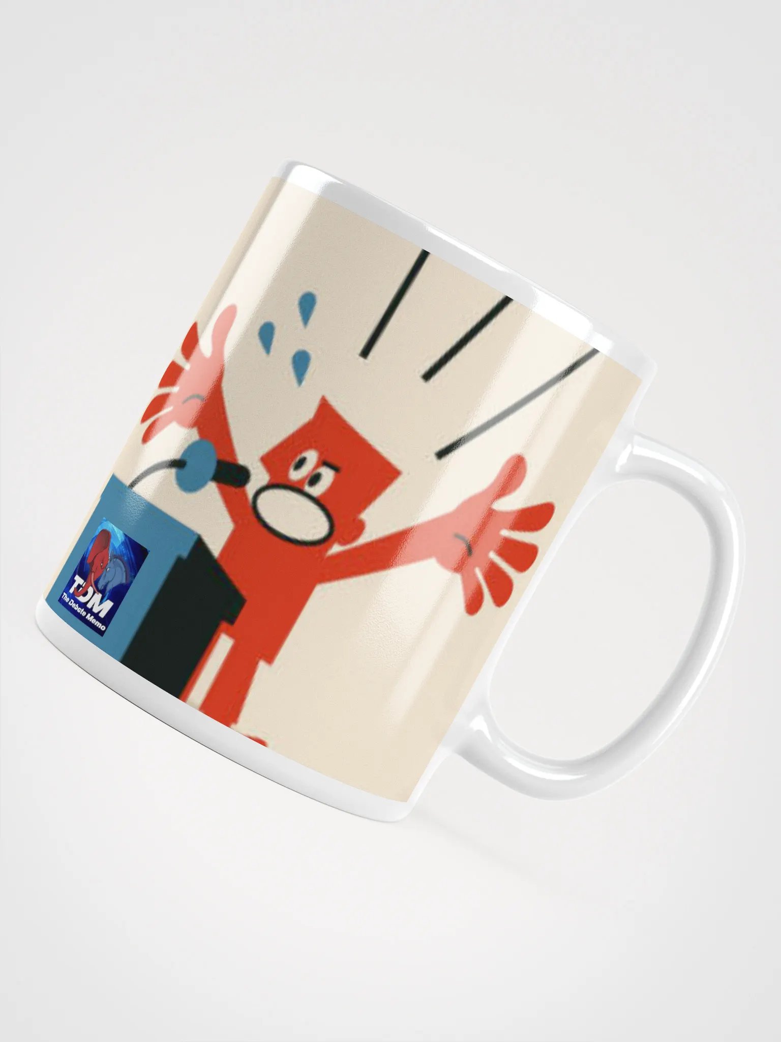 Debate Glossy Mug product image (4)