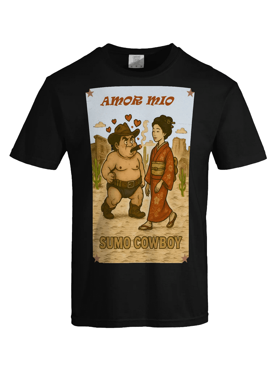 Amor Mio Sumo Cowboy T-Shirt product image (5)