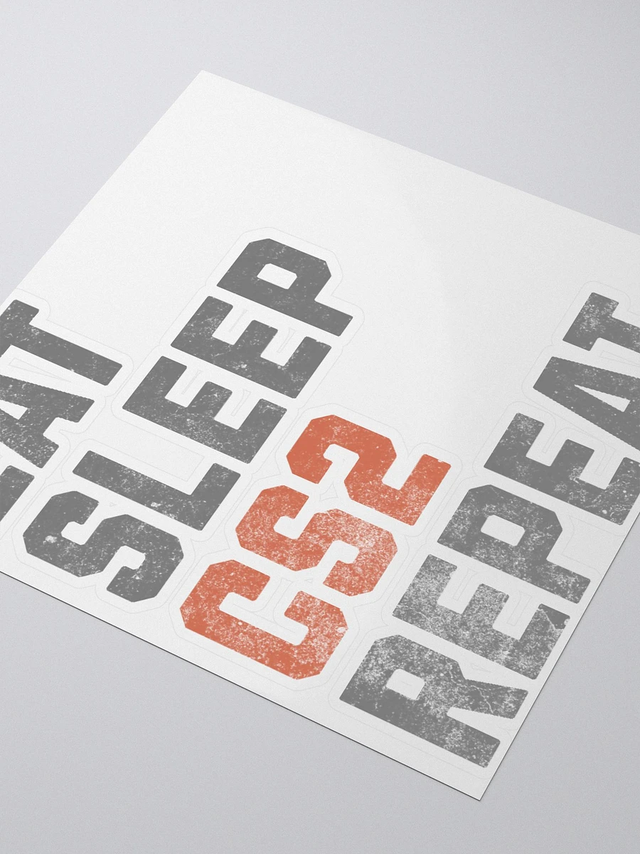 Eat Sleep CS2 Repeat Stickers product image (3)