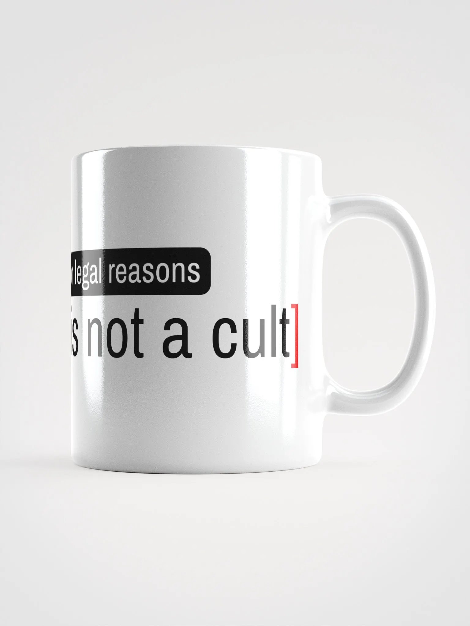 For Legal Reasons: Mug product image (3)