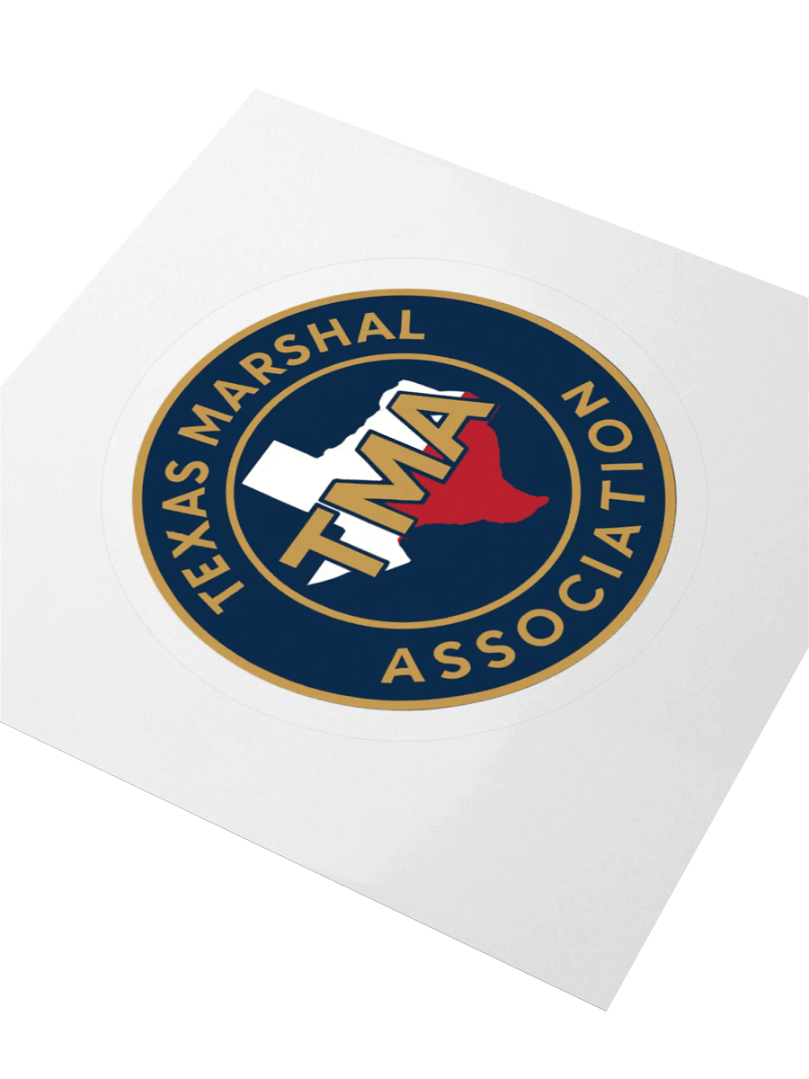 Texas Marshal Association Emblem Stickers product image (8)
