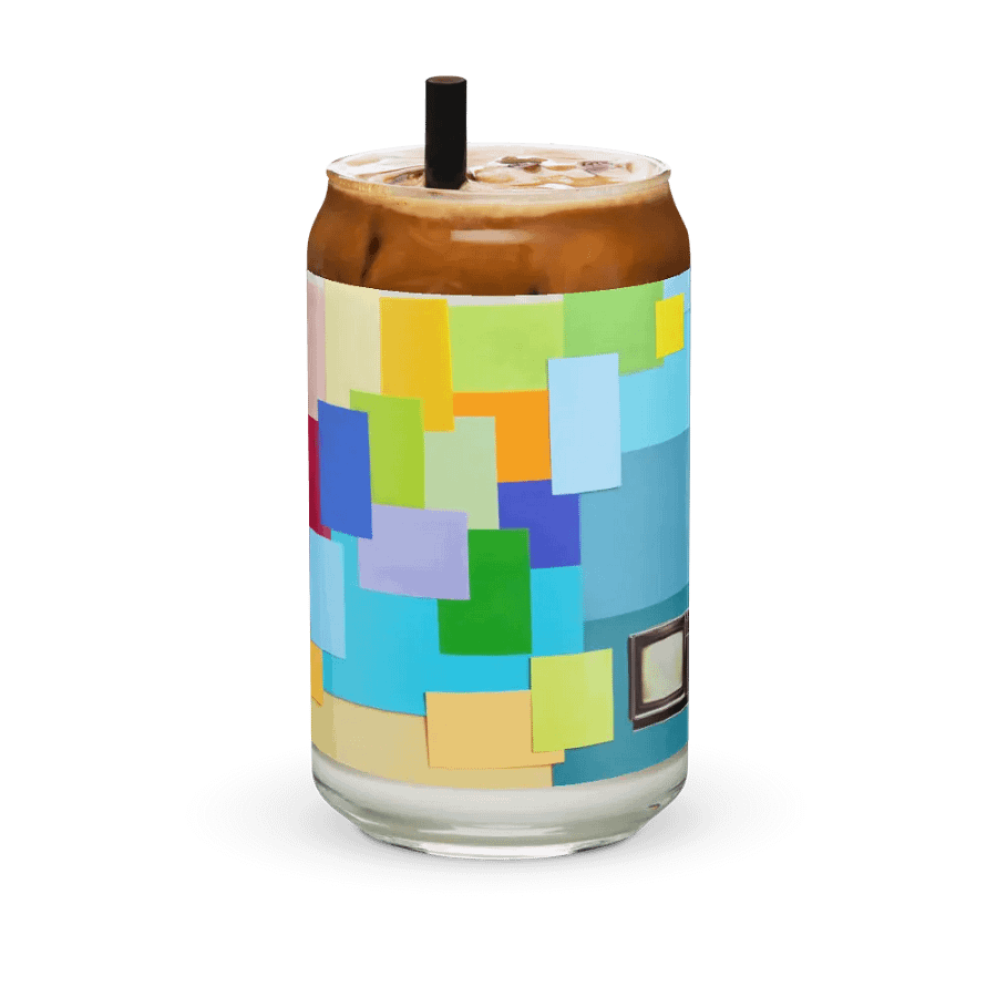Technicolor TV Beverage Can-Inspired Glassware product image (6)