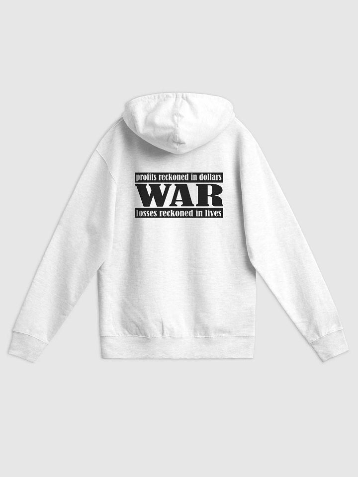 The Cost Of War - Independent Trading Co. Fleece Zip Up Hoodie product image (1)