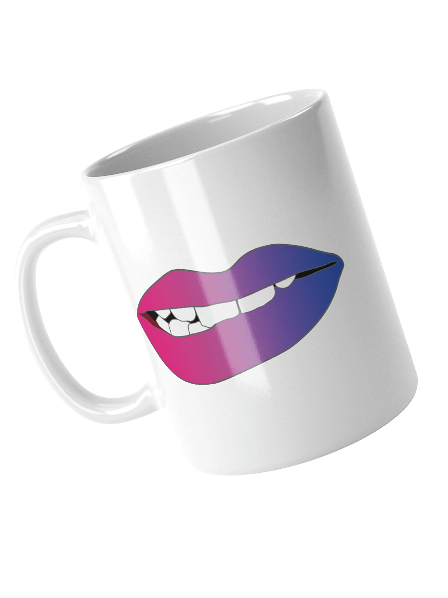 Bisexual Pride Gradient Biting Lips Mug product image (3)