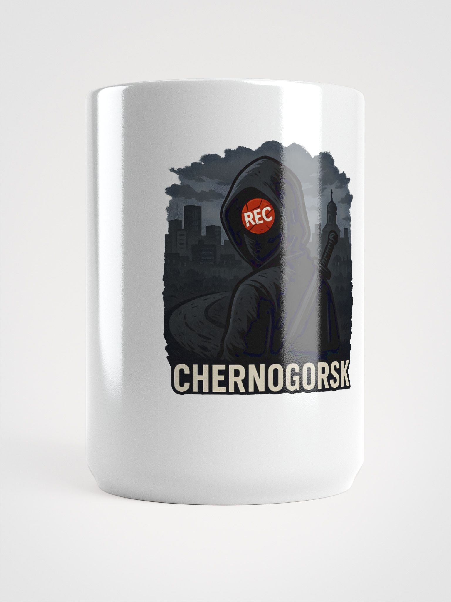 Chernogorsk White Mug product image (1)