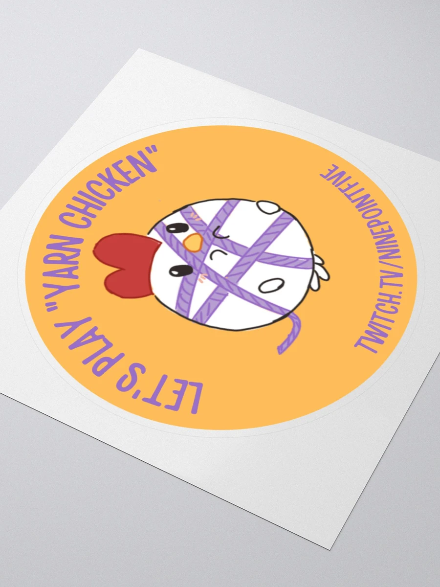 Yarn Chicken Sticker product image (3)