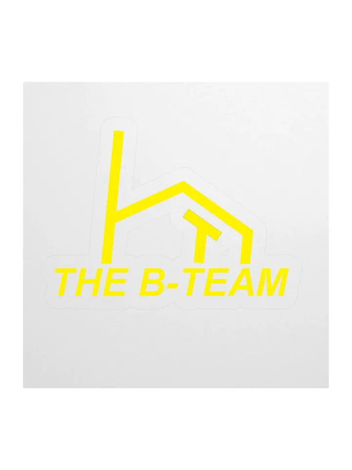 B-Team Yellow Logo Sticker product image (2)