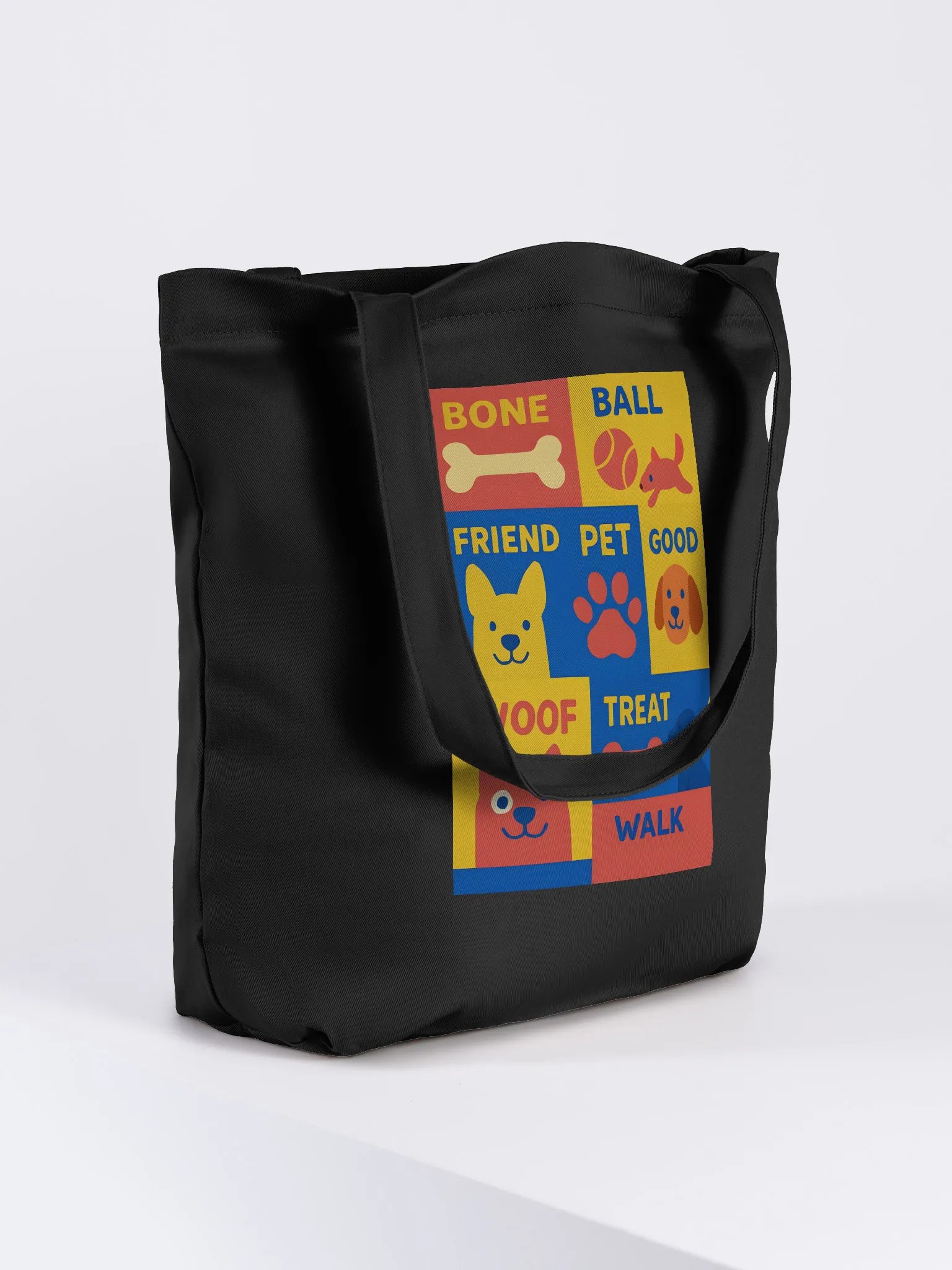 Vibrant Dog Lover's Tote Bag product image (1)