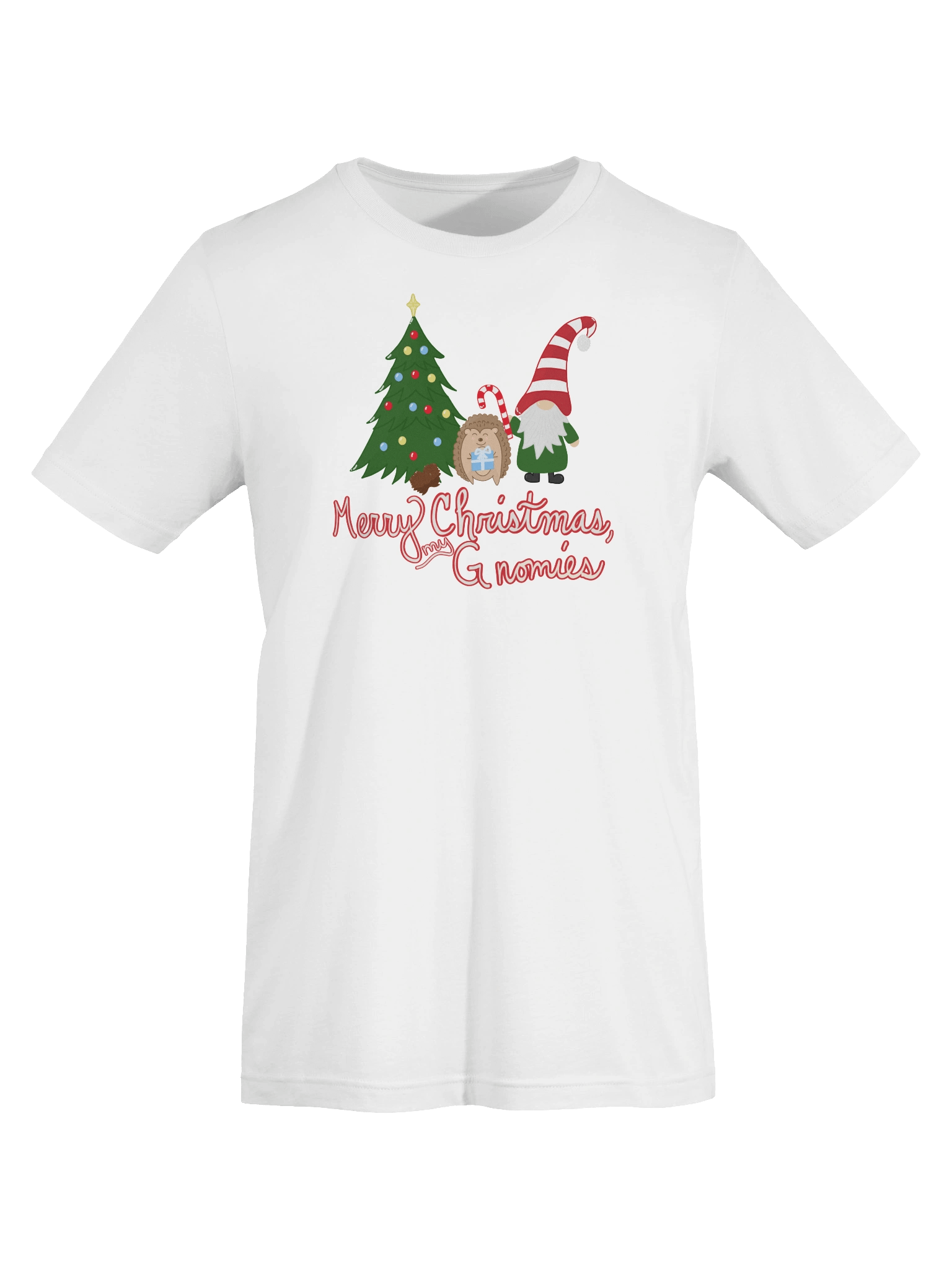 Christmas with my Gnomies "Merry Christmas" Design Bella+Canvas Supersoft T-Shirt product image (75)