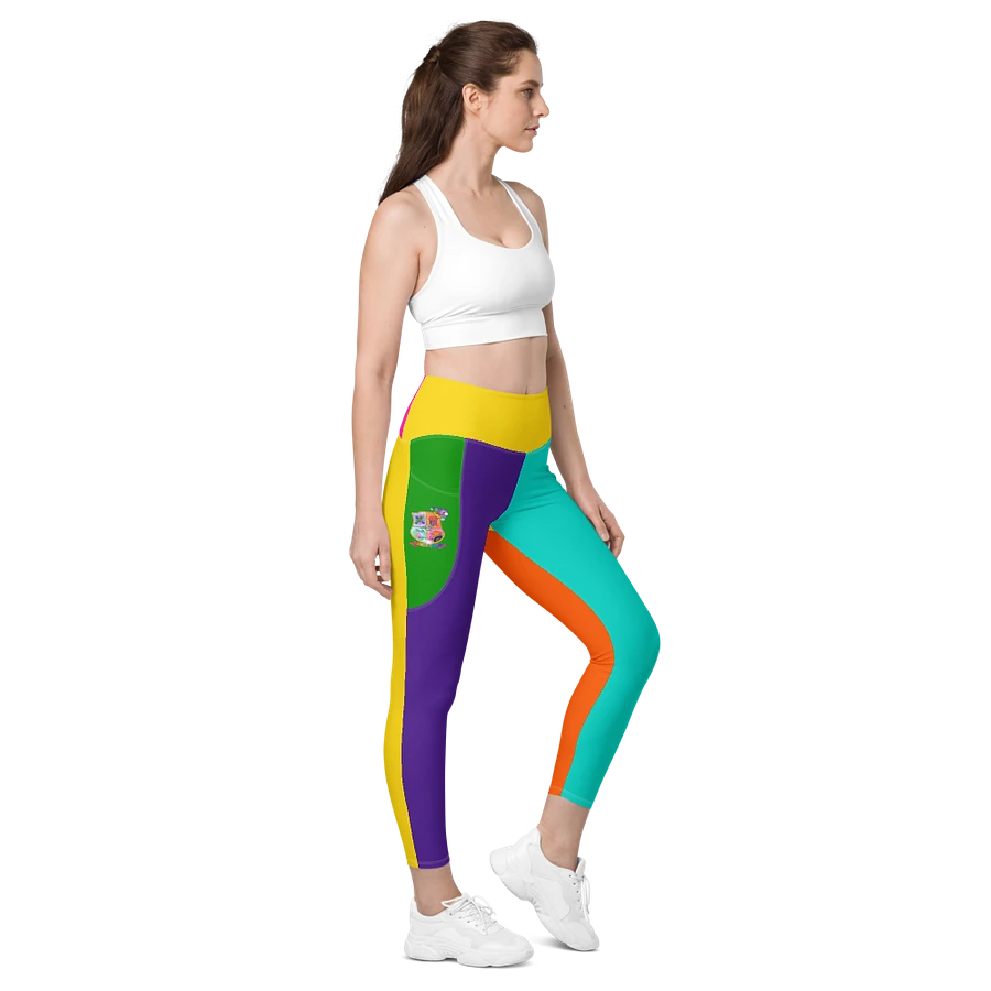 School of Chaos Colourblock Leggings product image (33)