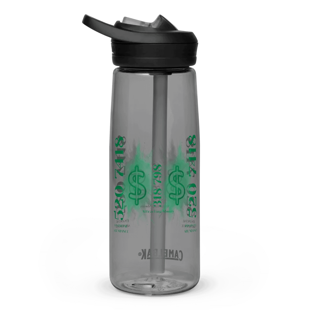 Bio-Energy Wealth & Abundance Affirmation Water Bottle product image (5)