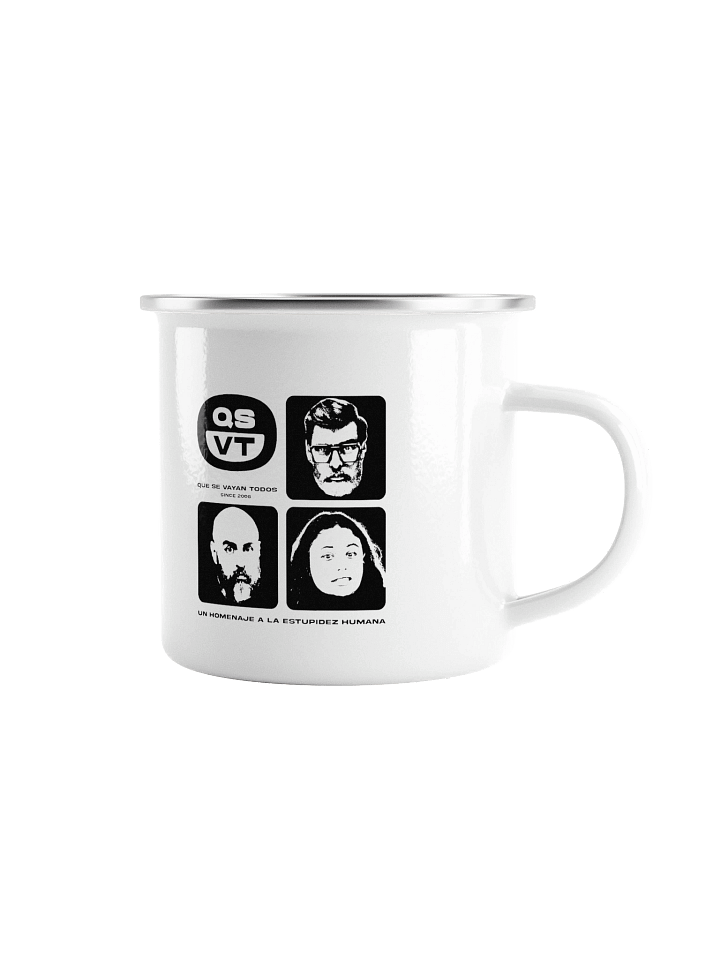 taza de peltre RECUERDO DE MI PRIMER PODCAST product image (1)