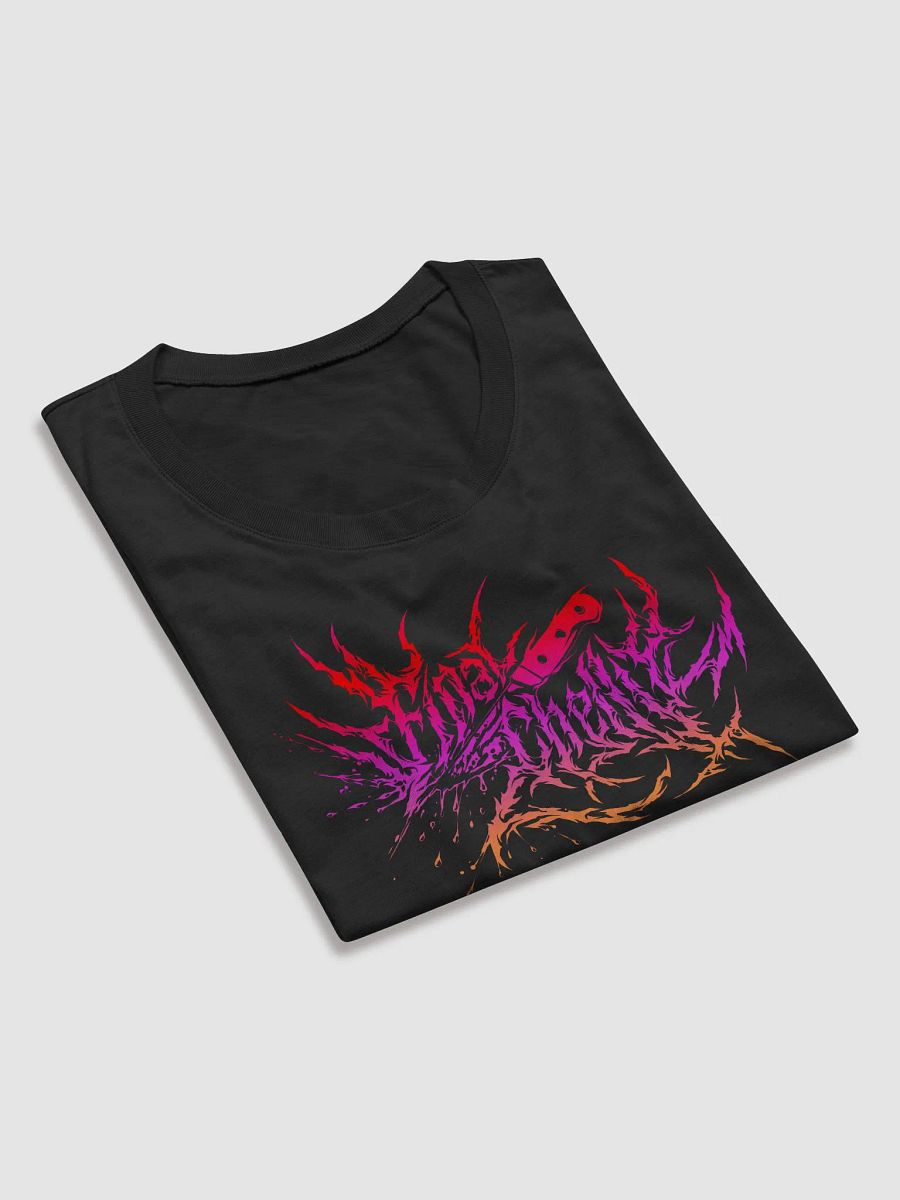 Keep It Metal Pink Blend Logo Womens Triblend Printed Tee product image (4)