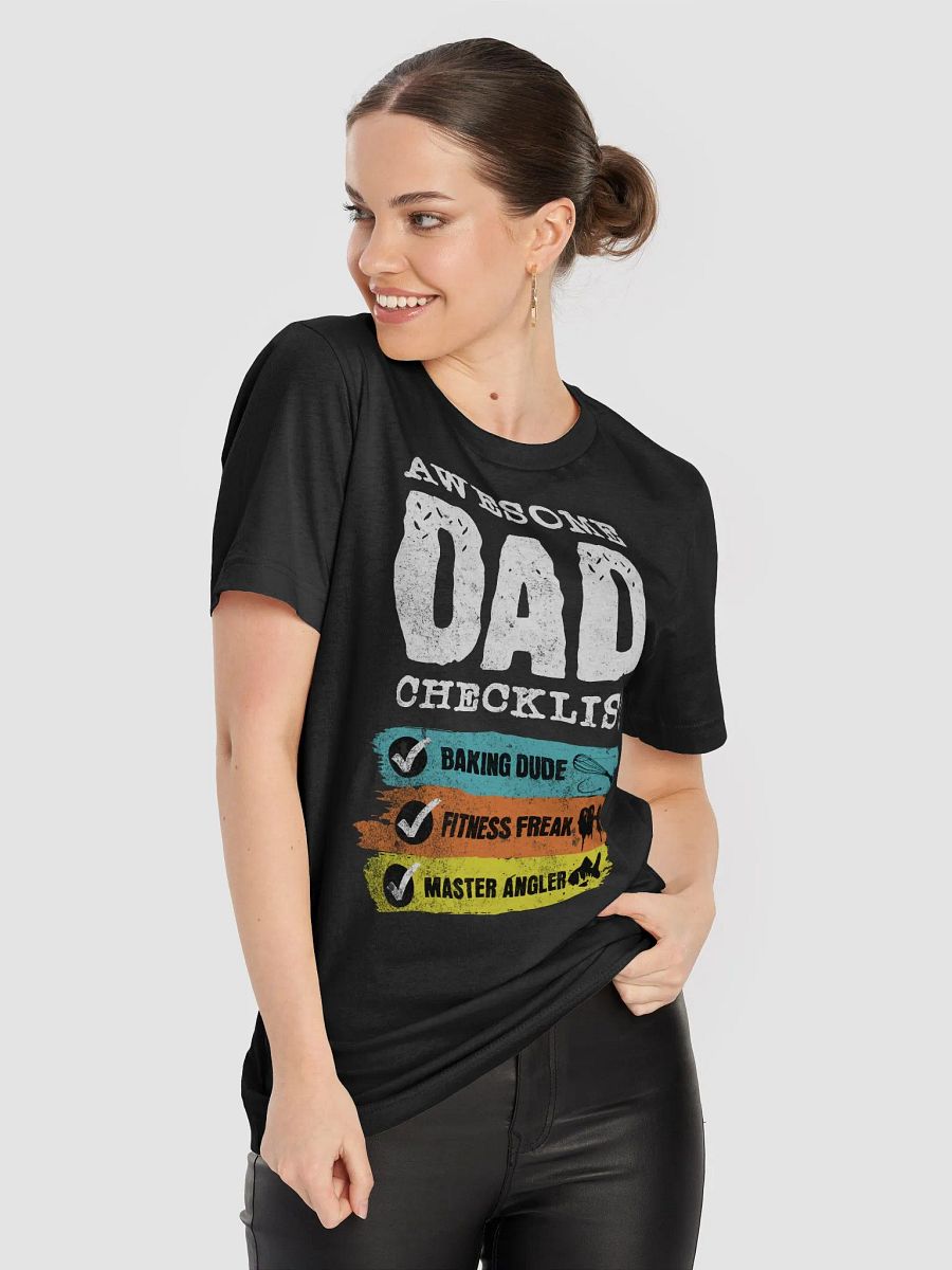 Rockin' Dad Awesome Guitar Checklist Shirt product image (4)