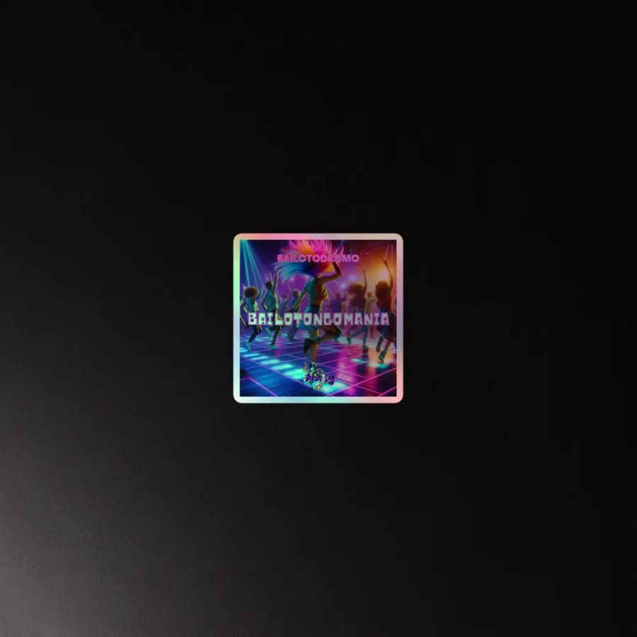 Sticker holográfico Bailotongomania product image (4)