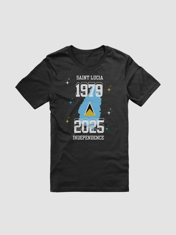 Heartfelt Emblem Saint Lucia Independence T-Shirt product image (41)