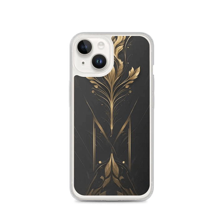 MagSafe® Clear Case for iPhone® – Midnight Flora product image (1)