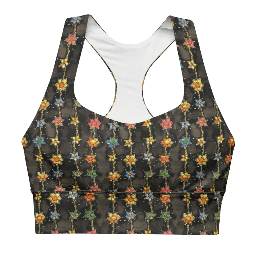 Flora Cascade Longline Sports Bra product image (3)