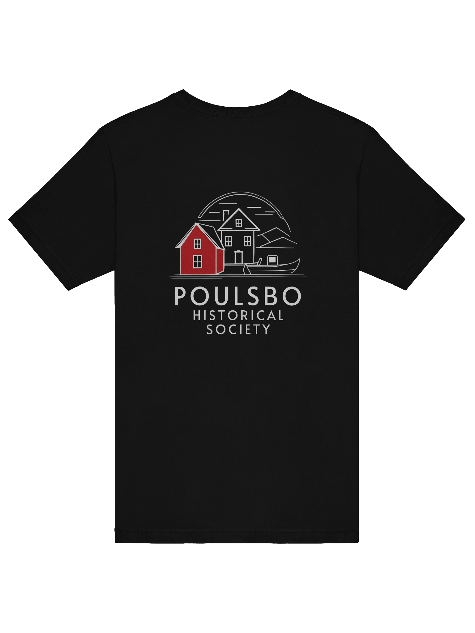 Poulsbo Historical Society Logo T-Shirt product image (26)