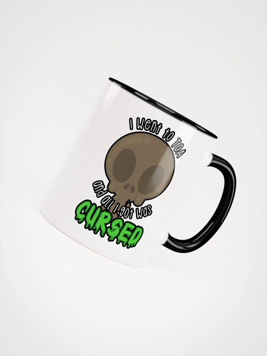 All I Got Was Cursed - Warrior - Ceramic Mug w/Color product image (4)