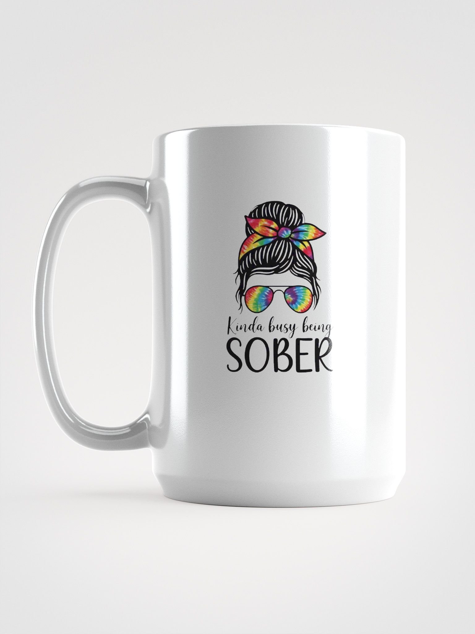 Vibrant Sober Kinda Busy Mug product image (1)