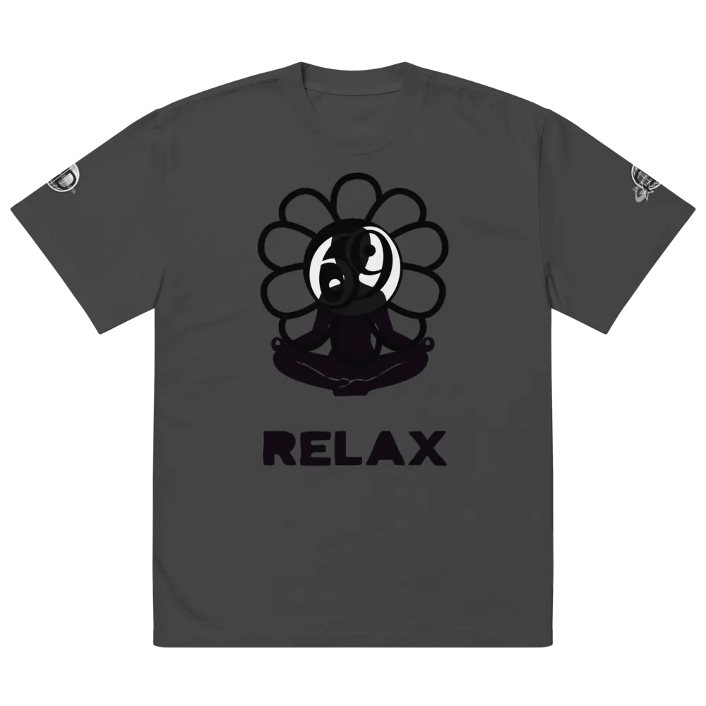 Zen Harmony B/G | Oversized Tee product image (4)