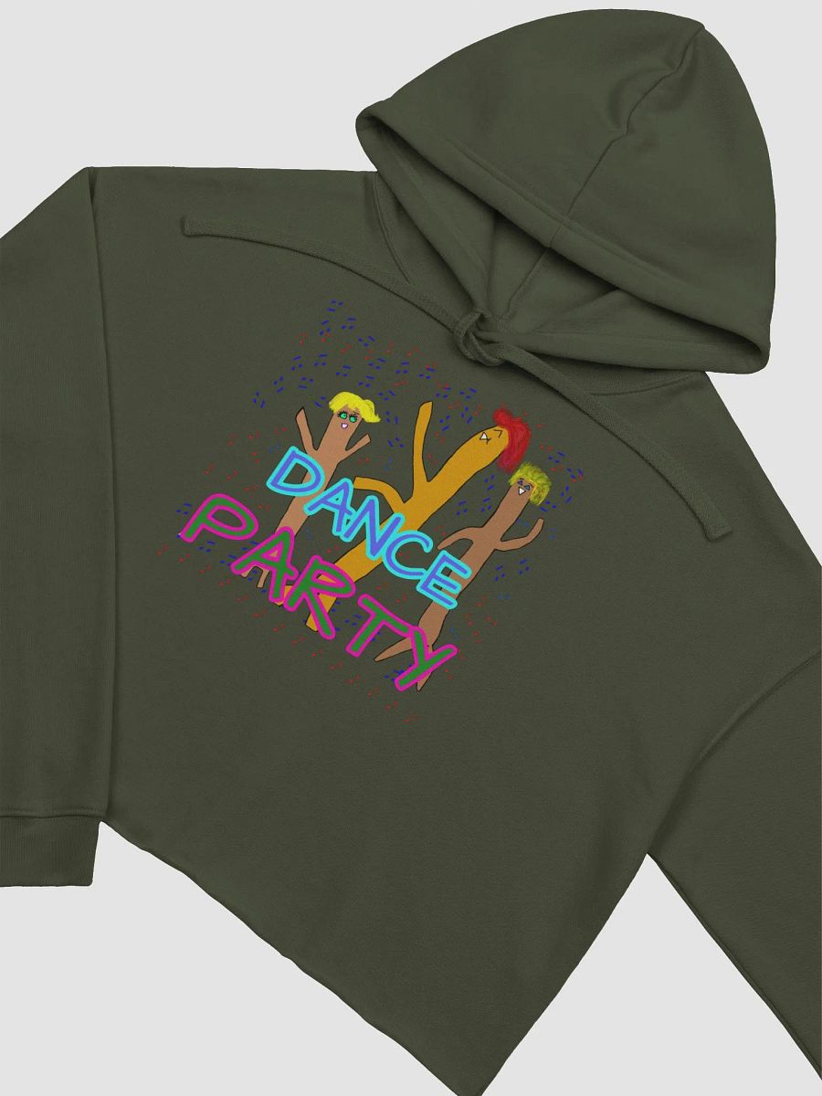 Dance Party Fleece Crop Hoodie product image (10)