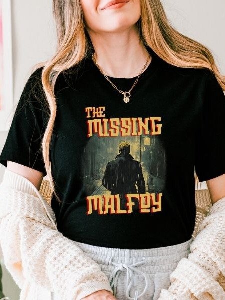 Dramione The Disappearances of Draco Malfoy Fanfiction Vintage Pulp Mystery Harry Potter Shirt product image (4)